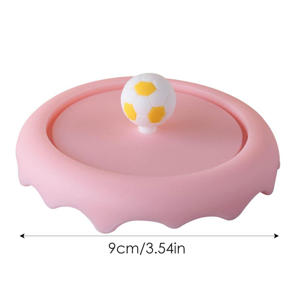 

Silicone Covers For Glass Cups Dust-Proof Sealing Lid For Mug Silicone Cup Lid Dust-proof Snow Shape Design For Travel Camping