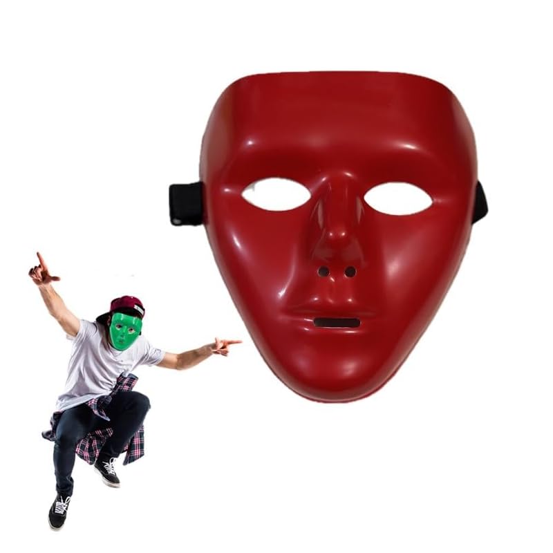 

[WinJapan] mask red red Plain color handmade cosplay halloween event Patty (plain red)