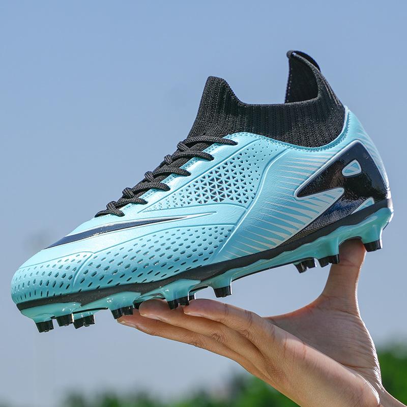 New football shoes men and women teenagers artificial grass spike competition broken nail training sneakers