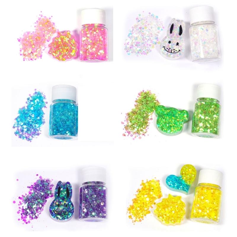 Blue Fine Glitter for Resin Art Craft Supply Glitter Sequins Festival Makeup Glitter Cosmetic Sequins for Gloss Mold Mak