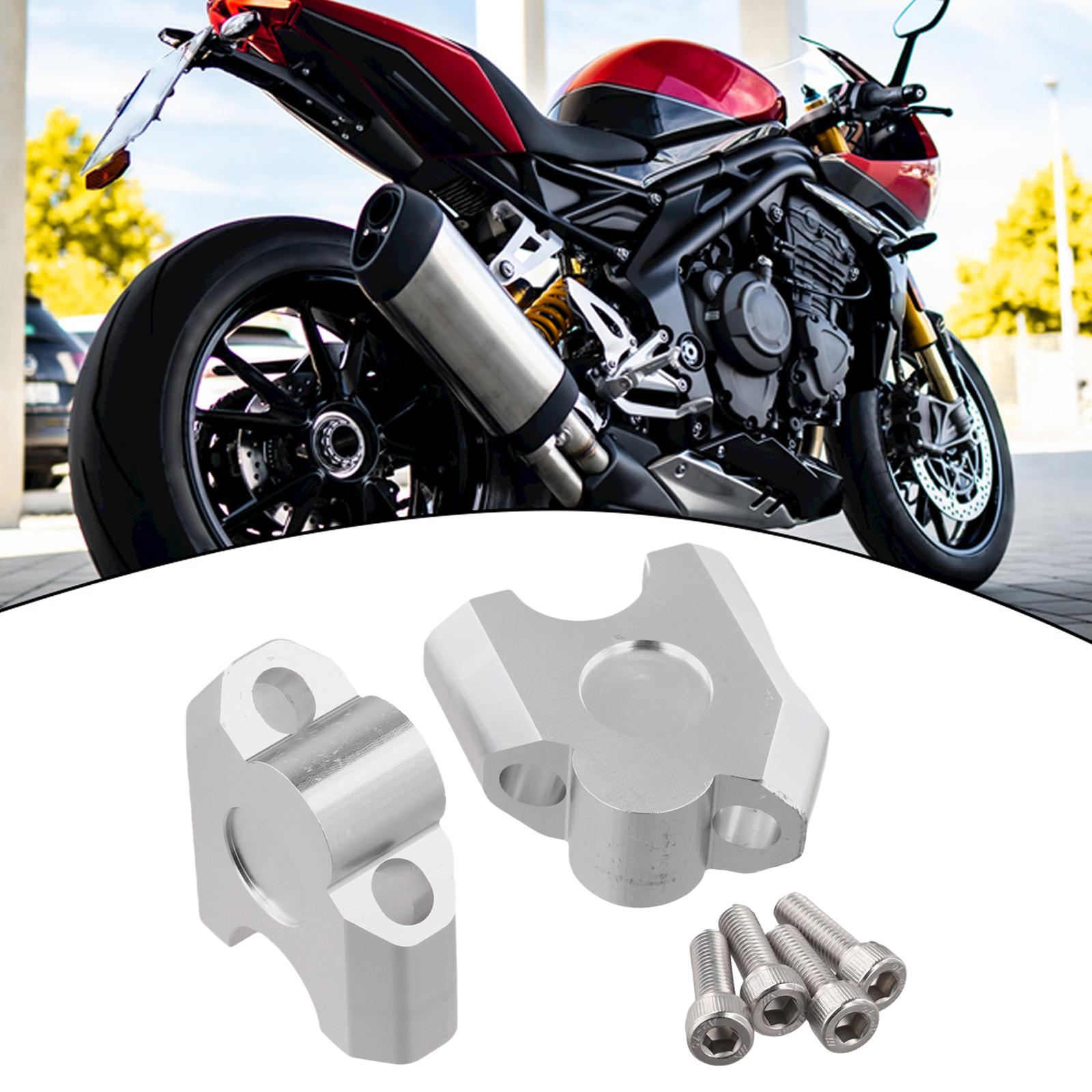 

22mm Handlebar Riser for Motorcycles Offering Adjustable Height and Backward Positioning to Enhance Rider Comfort and Control China Mainland
