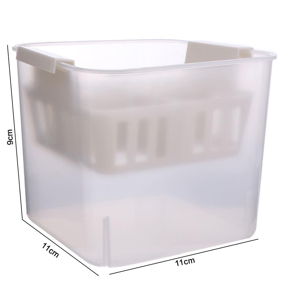 4 Grids Hydroponics Nursery Pots Planter Containers Corm Plant Growing Pots Balcony Planting