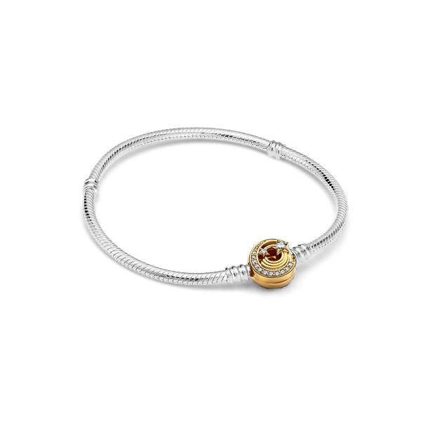 

925 Silver Charm Bracelet for Women Snake Chain & Mesh Chain Design DIY Beads Compatible Fashion Fine Jewelry Gif 16cm