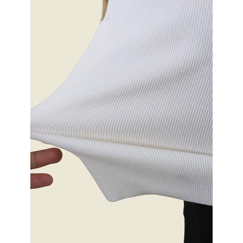 D Australian Brand Fashion Square Collar Slimming Vest Camisole Sexy Inner Wear Pure Color Knitted Underwear Top