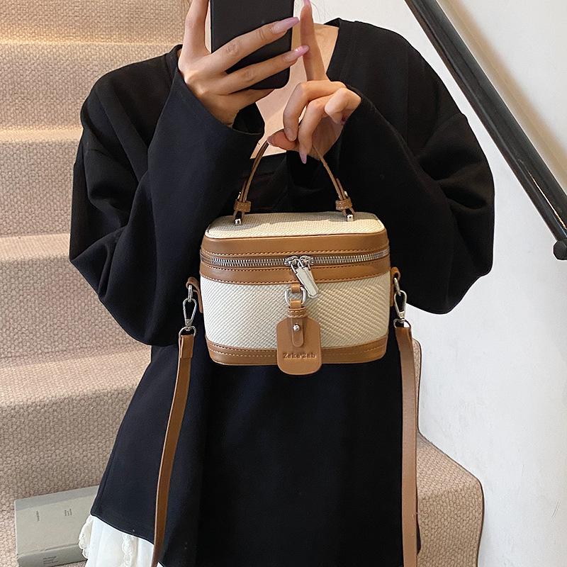 Fashion Portable Box Bag Women's New Casual Versatile Messenger Bag Shoulder Bag