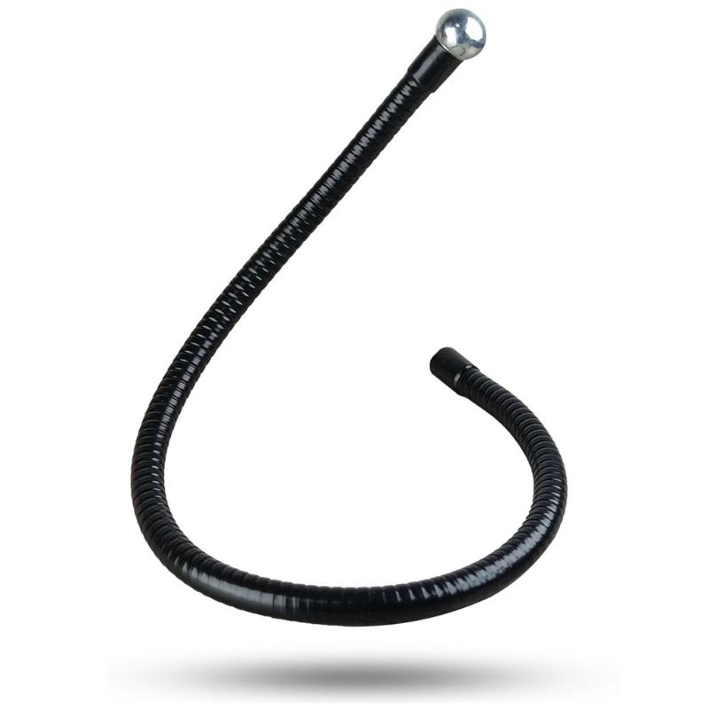 Filettatura Femmina da 1/4 di Pollice a Testa Sferica da 17,4 mm Tubo Flessibile Metallico per Treppiede Supporto per Telefono Tablet Braccio Flessibile con Denti da 1/4