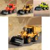 Childrens Bulldozer Model With Alloy Scoop And Inertia Drive For Kids Play And Handeye Coordination Development