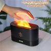 Realistic Flame Essential Oil Diffuser: 3-in-1 Aromatherapy, Humidifier & Ambient Light for Home/Office