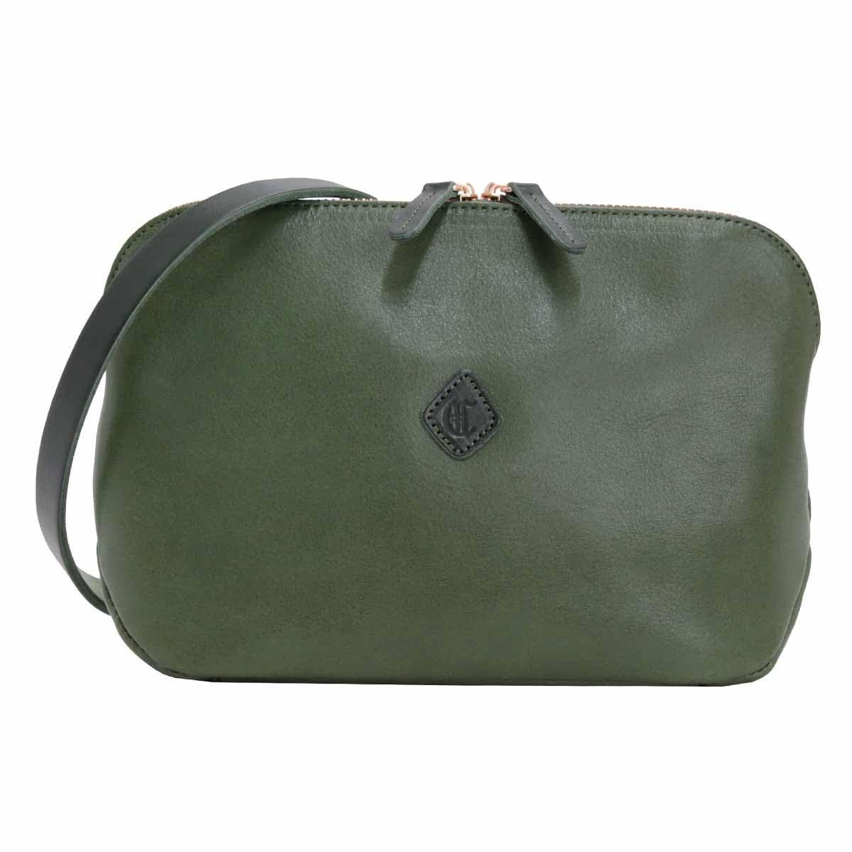 

Wallet Shoulder Bag Genuine Leather Green [Credran] CR-CL2763-GR
