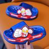Ultraman Summer Children's Sandals Boys and Girls Indoor Non-Slip Soft Sole Toddler Baby Bath Slippers