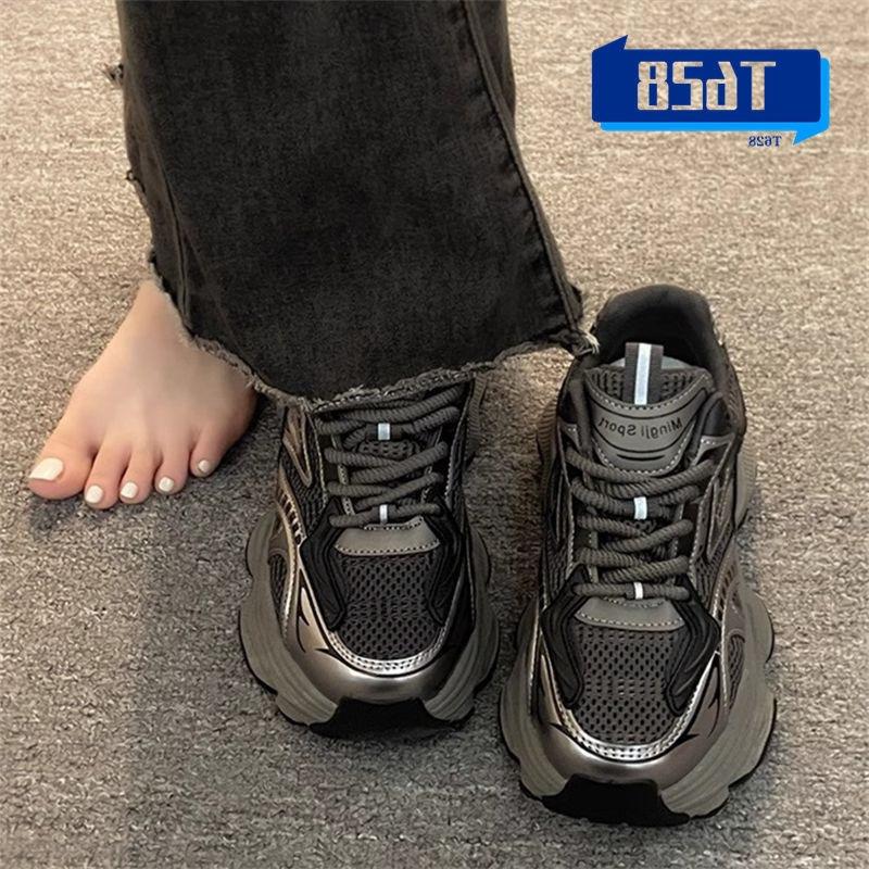 High-value Dad Shoes Ins Tide 22 Early Autumn New Heightening Lightweight Sports Dad Shoes