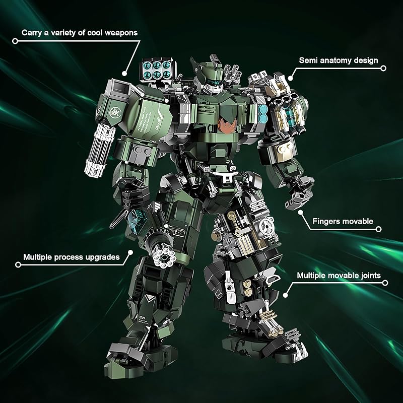 HIGH GODO (High Gord) Mech Building Blocks Set For Adults Electric