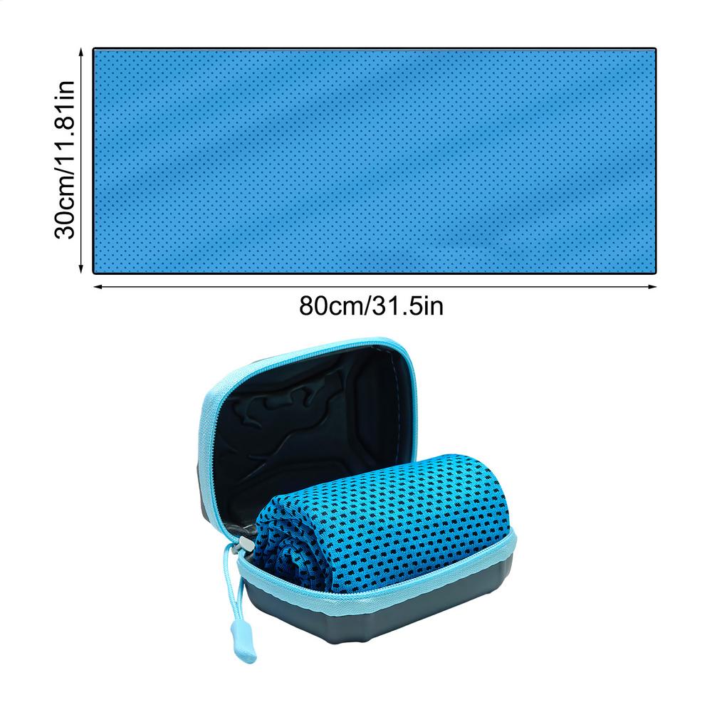 Cool Towel 12x31 Inch Breathable Instant Quick Drying Cool Towels For Extreme Heat For Men Women Runners Gym Workout Home