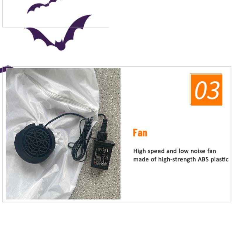 120cm Happy Easter Bunmy Outdoor Inflatable Easter Decoration 2023 Blue Cute Inflatable Rabbit With Led Lights For Garden Yard