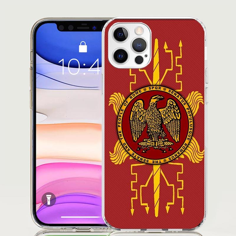 SPQR Roman Imperial Legionv Phone Case For iPhone 17 Air 16 15 Plus 11 14 Pro Max 13 Mini 12 7 8 + SE Pattern Art Customized Cov