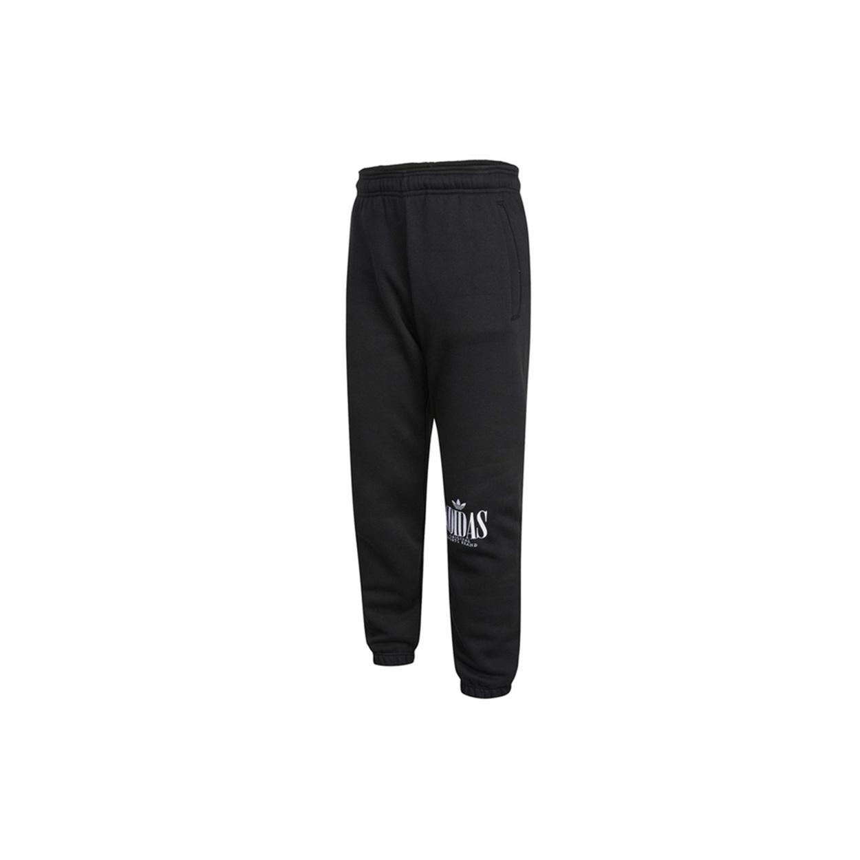 Men s adidas originals Running Casual Sports Bundle Feet Long Pants/Trousers Black H32328 XS