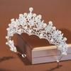 Itacazzo Bridal Headwear Full of Noble Atmosphere Dazzling Silver-colour Ladies' Crown for Wedding