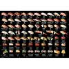 [Fabriqué au Japon] Puzzle Beverly 1000 Micro-Pièces: Puzzle Sushi (26×38cm) M81-624 Noir