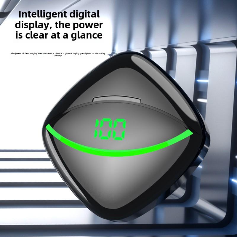 New foreign trade cross-border Y-ONE drainage E wireless binaural mini sports digital display Bluetooth headset