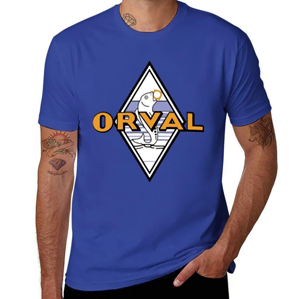 New Orval logo TShirt tees heavyweight t shirts cute clothes men clothing