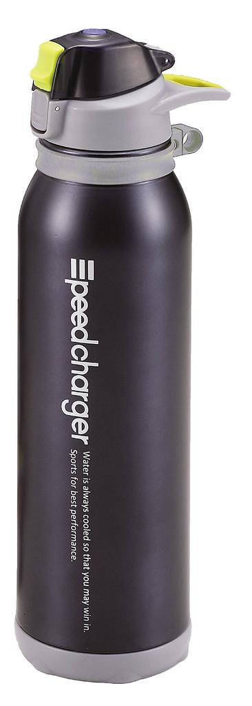 Pearl Metal Water Stainless Direct Oak Speed Bottle, 1100ml, Steel, Drinking, Gray, Charger, H-6834