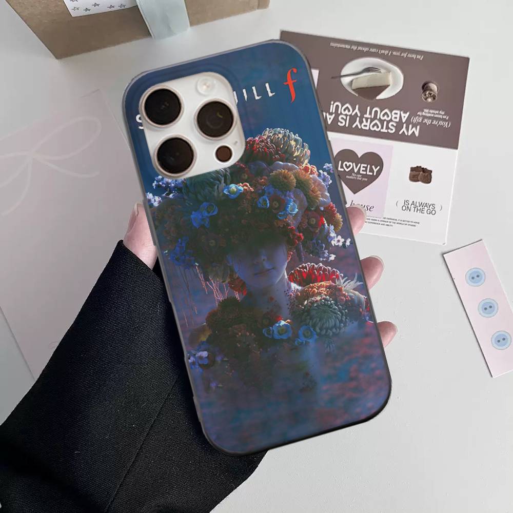 Silent H-Hill Horror Game Phone Case For IPhone 17 16 15 11 12 13 14 Pro Max Soft Corrugated Silicone Cover Case