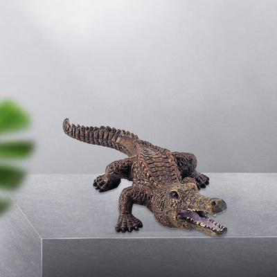 Simulation Krokodil Realistisch Praktisch PVC Lustig Wissenschaftlich Pädagogisch Krokodil Figur für Kinder