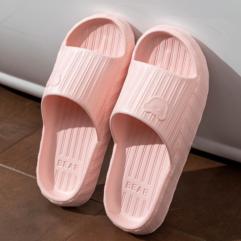 EVA Couple Cool Slippers Women's Summer Indoor Home Home Bathroom Bathing and Stepping On Shit Thick Soft Bottom Non-slip Outer Wear Men