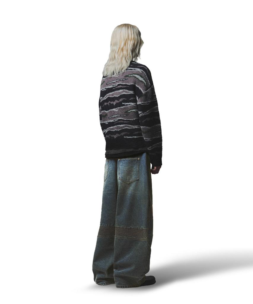 NOT4NERD Night Mist Mohair Knit - Black