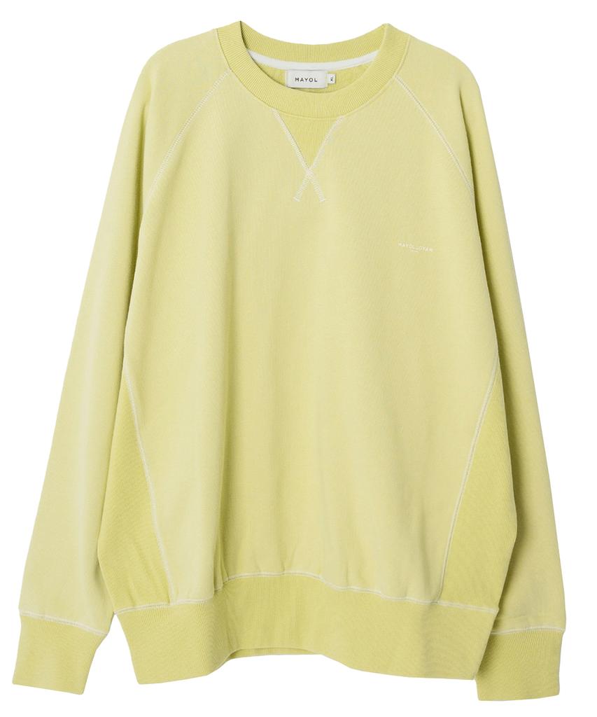MAYOL Raglan Sweatshirt_Lime