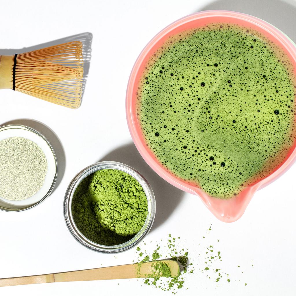 4 Pcs Matcha Whisk Set for Beginners Elegant Bamboo Japanese Matcha Tea Making Kit with Whisk Stand Scoop Bowl for Tea Lovers