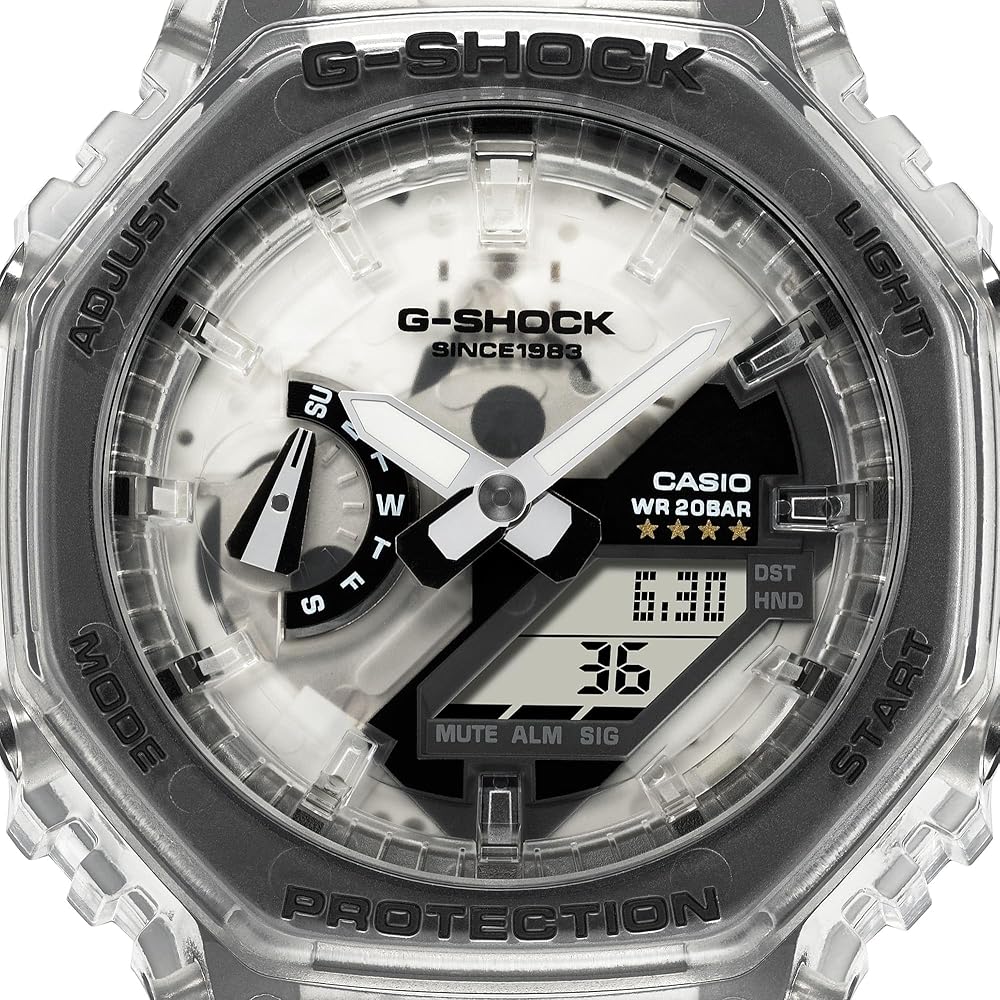 Casio G-Shock GA-2140RX-7A Analog-Digital Watch Water Resistant Shock Resistant White
