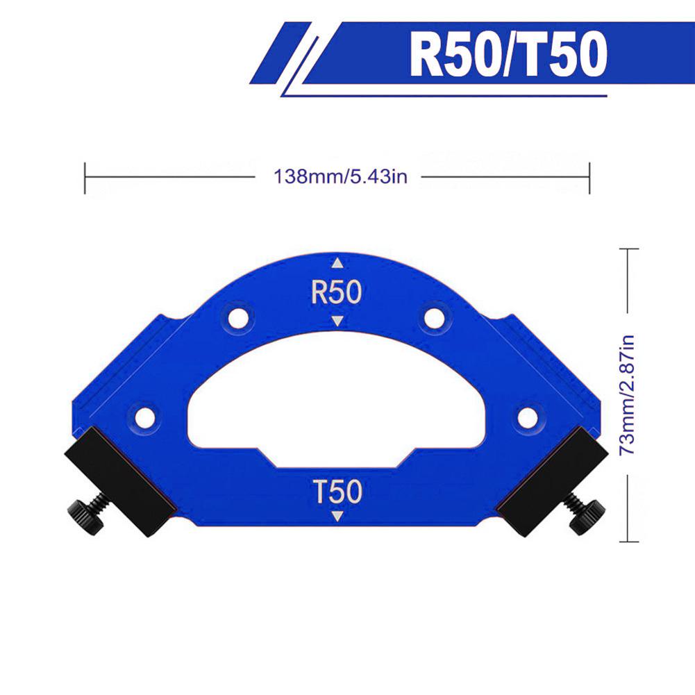 Angle Trimming Template Corner Positioning Tool Cabinetry Applications Inner R Angles Creation Outer R Angles Creation