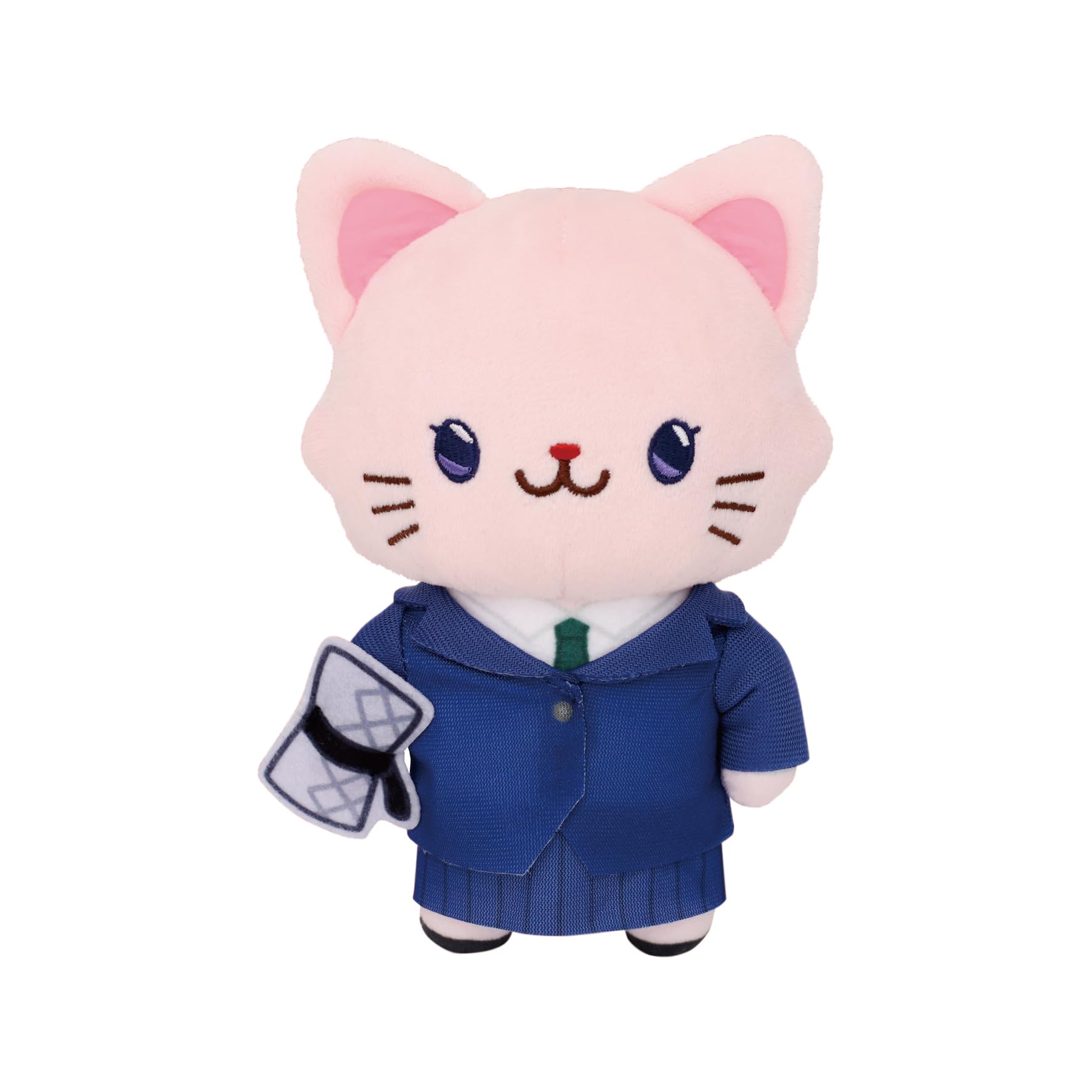 

Detective Conan Mouri Ran withCAT Plush key chain with eye mask Plus [Anime version]