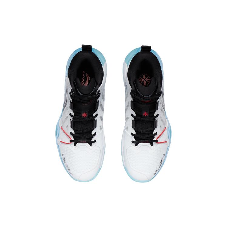 Li Ning Liren 2 Textile, Synthetic Leather, TPU Cushioning Slip Resistant Abrasion Resistant Coverage Support Mid top ABAR087-1