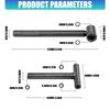 Steel Valves Adjustment Tool for Motorcycle Repair Resistant To Wear and Corrosion Ensuring Longevity and Reliability