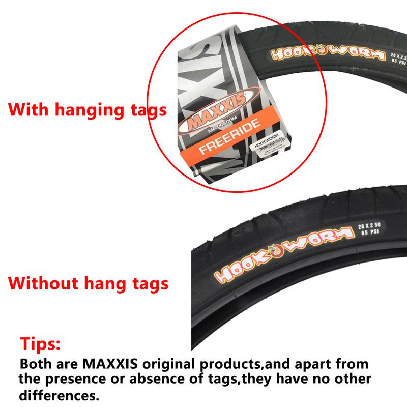 MAXXIS HOOKWORM Steel Wire Tire 20x1.95 110 PSI 24x2.5/26x2.5/29x2.5/27.5x2.5 65 PSI URBAN FREERIDE Original MAXXIS Bicycle Tire