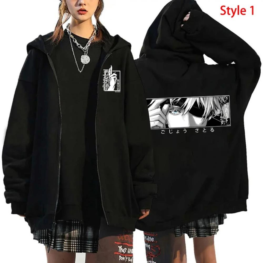 

Autumn Zipper Jacket Anime Printed Zipper Hoodie Street Wear Men s and Women s Sportswear Harajuku Unisex Casual Clothing XXXL