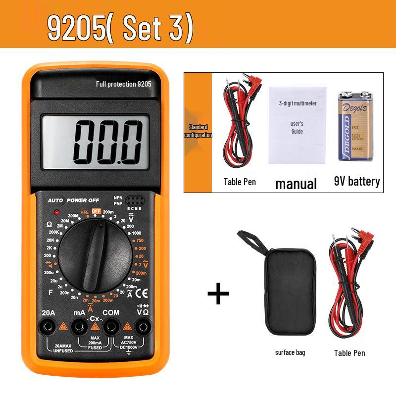 Tianyu T1 Intelligentes Digitalmultimeter - Narrensicheres Werkzeug für Elektriker und Studenten