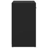 vidaXL Schuhbank Schwarz 94,5x31x57 cm Holzwerkstoff
