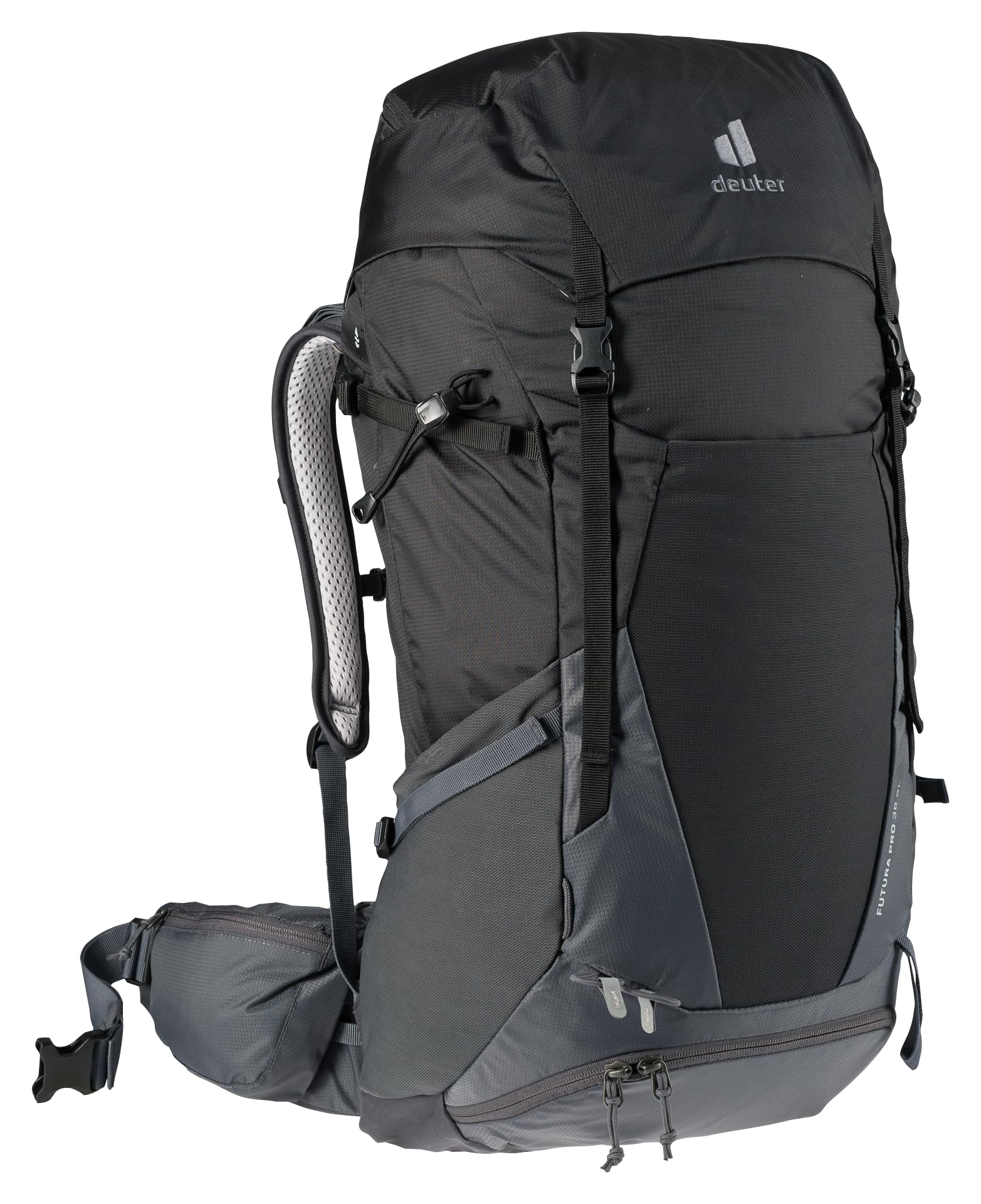 

Альпинистский рюкзак Futura Pro 38 SL Black x Graphite 2021 [Deuter] D3401221-7403 женский