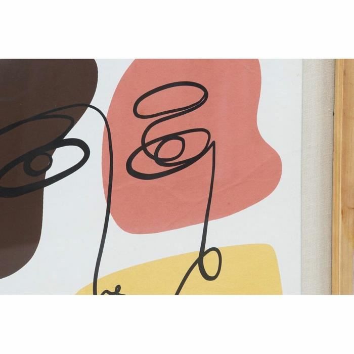 Cadre 55 X 2 X 70 Cm Abstrait Scandinave (2 Unités)