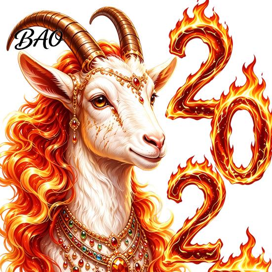 Lively New Year Party Decor Chinese Window Sticker, 2027 Goat Static Clings, Festive Glass Surface Adornment Reusable Lunar Xmas for Home Shop