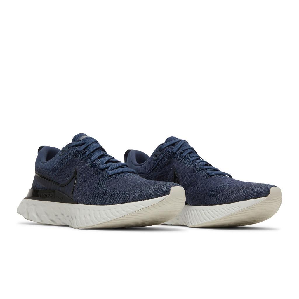 Nike React Infinity Run Flyknit 2 'Thunder Blue' (Unisex) Thunder Blue / College Navy / Platinum Tint / Black Running Shoes CT2357 401