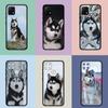 Bella Copertina per Telefono Divertente con Cane Husky per Samsung Galaxy S25 Pro S23 S22 S24 FE Ultra S10 Plus A05 A06 A15 A16 A26 A35 A36 Custodia