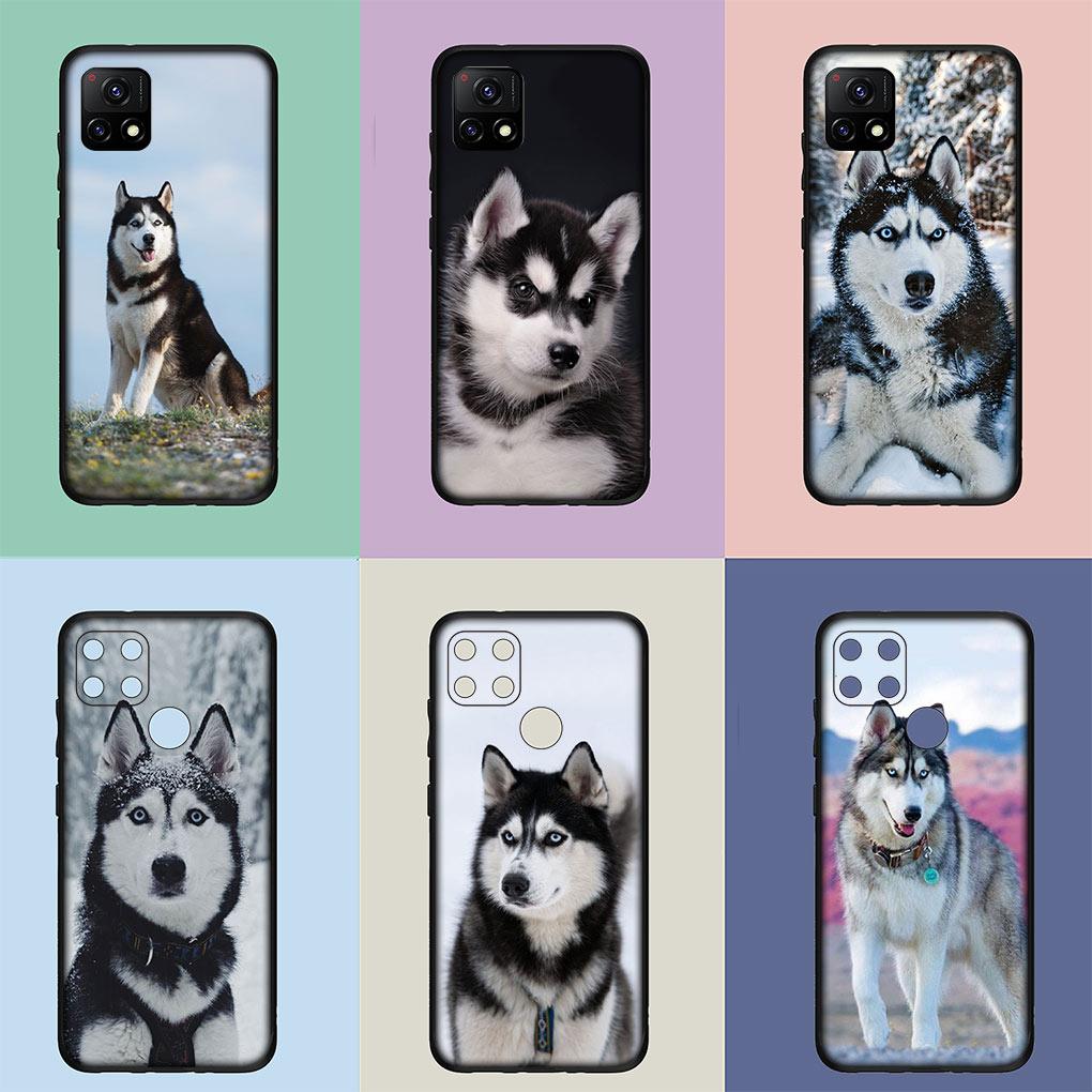 Bella Copertina per Telefono Divertente con Cane Husky per Samsung Galaxy S25 Pro S23 S22 S24 FE Ultra S10 Plus A05 A06 A15 A16 A26 A35 A36 Custodia