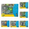 Plants Vs Zombies Toys Figures Peashooter Party Favors Game Sets Gift Box Fun Interactive Game For Kids Teens And Adults
