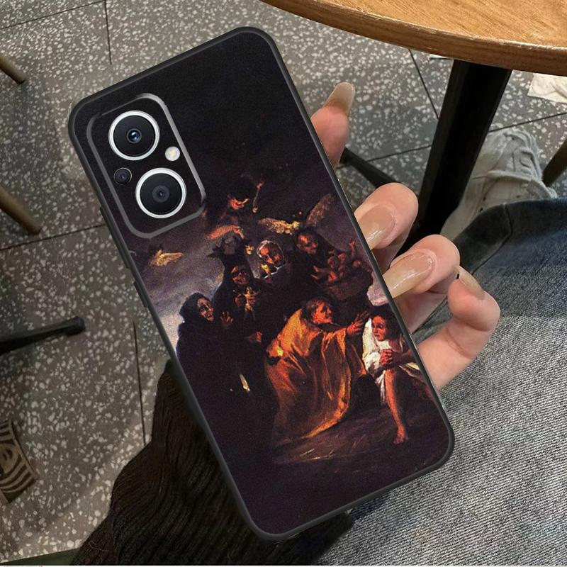 Francisco Goya Paintings Case For OPPO Reno 8 7 6 5 4 Lite 2Z 4Z 5Z 8T 10 OPPO Find X5 X6 Pro X2 Lite X3 Neo Cover