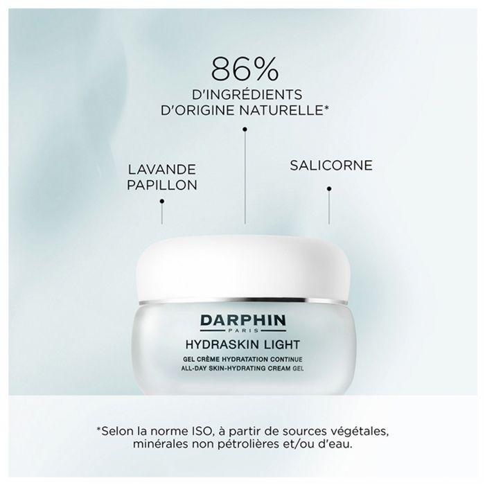 Crème-Gel Hydratant - Darphin - Hydraskin Light - 50 ml - Peaux Normales à Mixtes - Sans Parabène