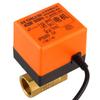 AC 220V Gemotoriseerde   Klep G3/4 Inch DN20 2-weg Messing Gemotoriseerde Agitator Geluidsarme   Klep voor   Airconditioner Leidingen met Draad